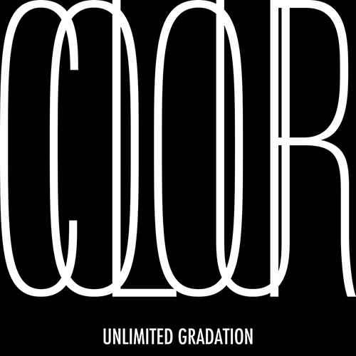 Colour = Unlimited Gradation